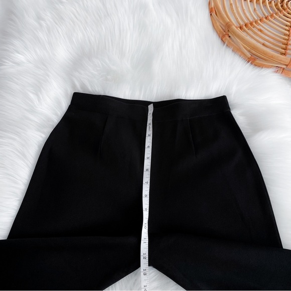 Misook Two Piece Set Top And Pants Black Silver Hardware Suite Long Sleeve - Picture 11 of 16